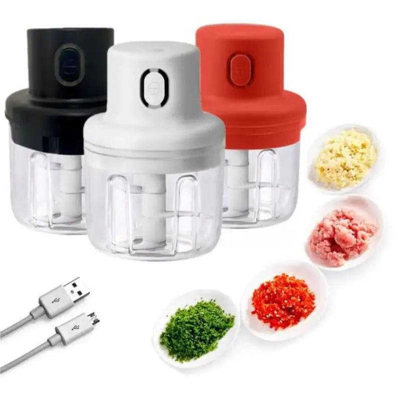 Mini Processador de Comida Elétrico