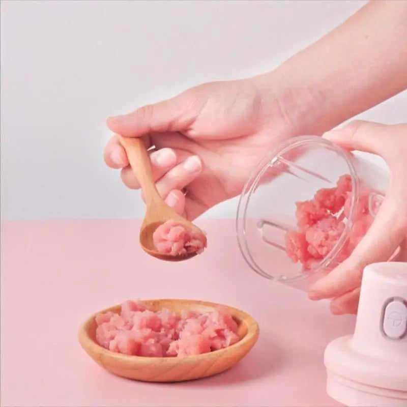Mini Processador de Comida Elétrico