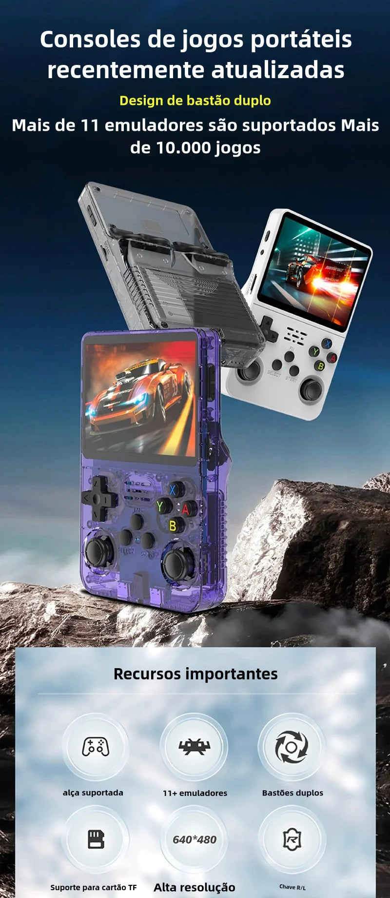 R36S VideoGame Retrô