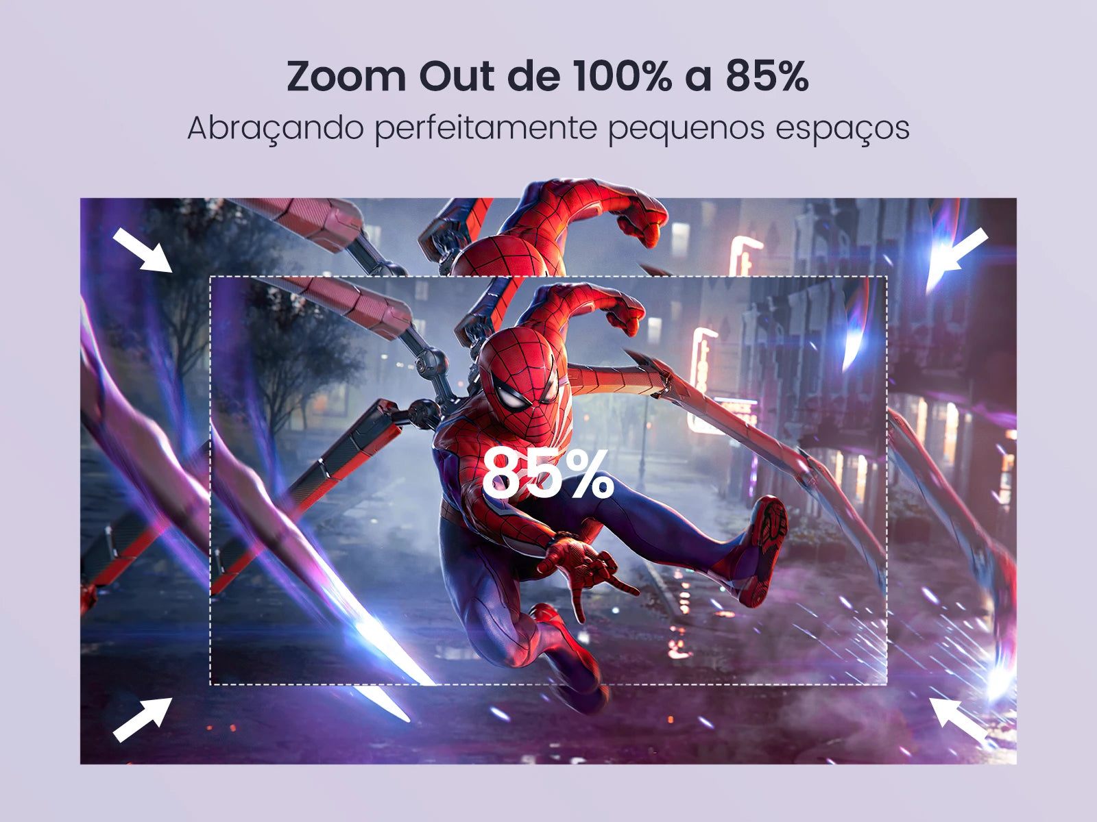 Mini Projetor Portátil