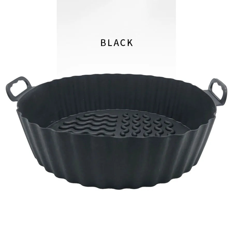Bacia de Silicone para Air Fryer